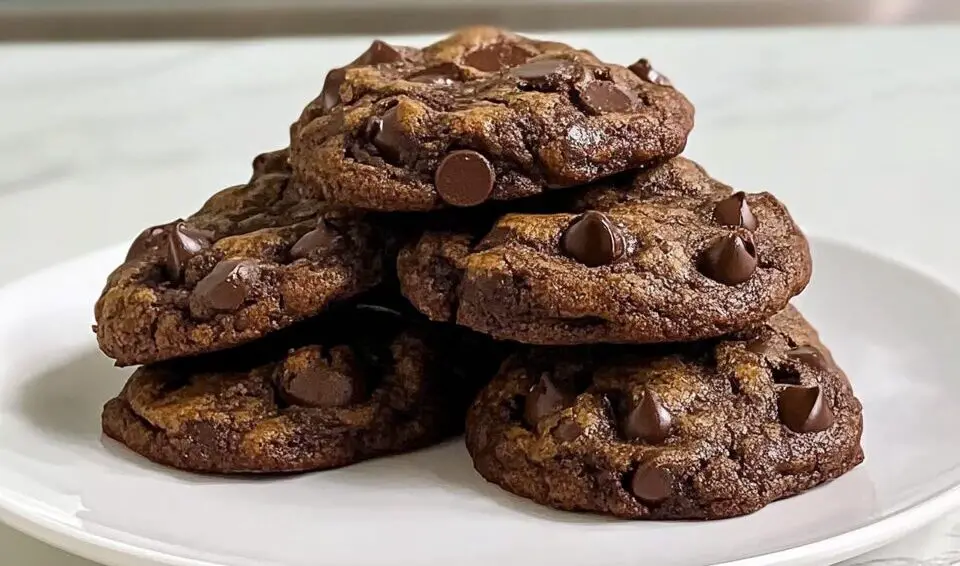 Double Chocolate Chip Cookies