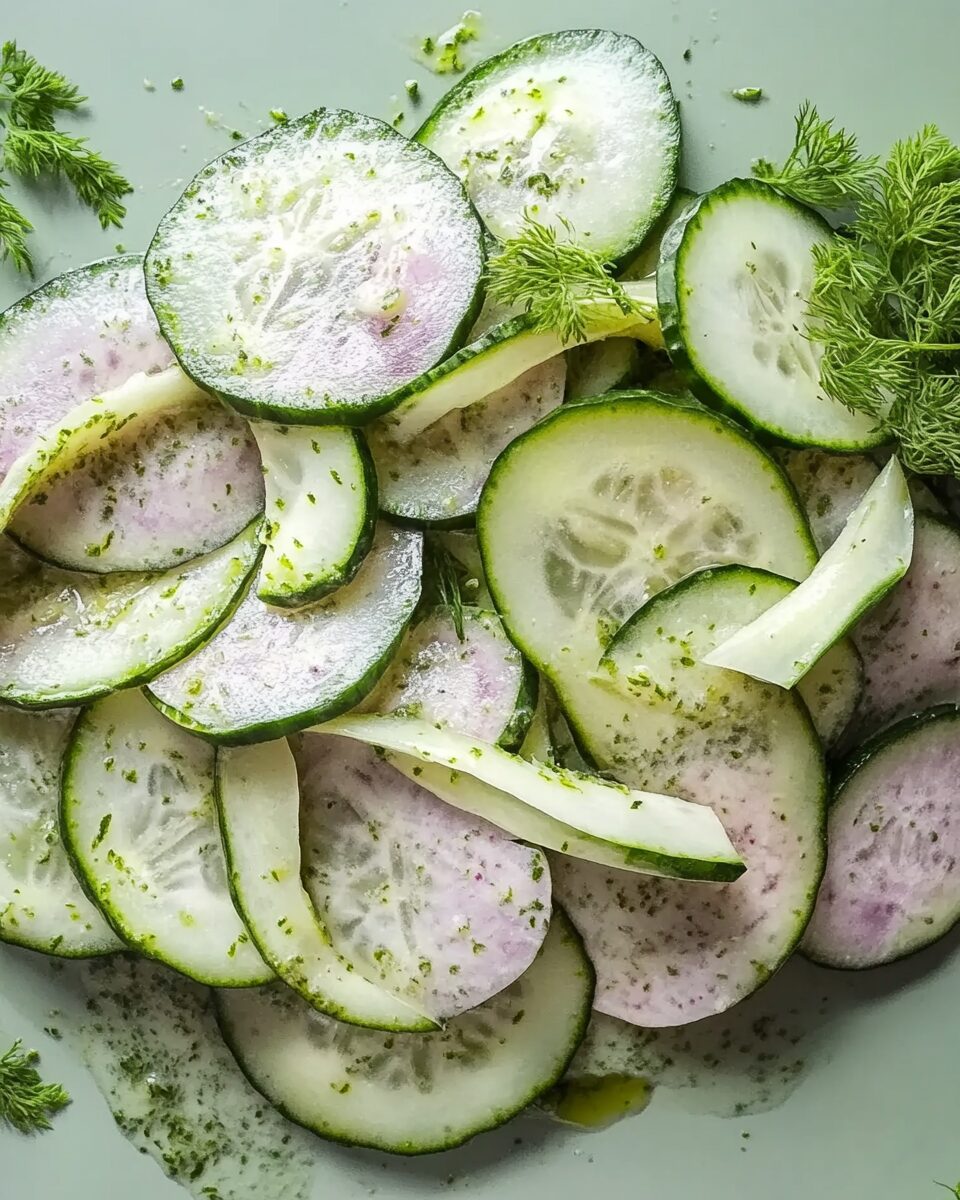 German Cucumber Salad