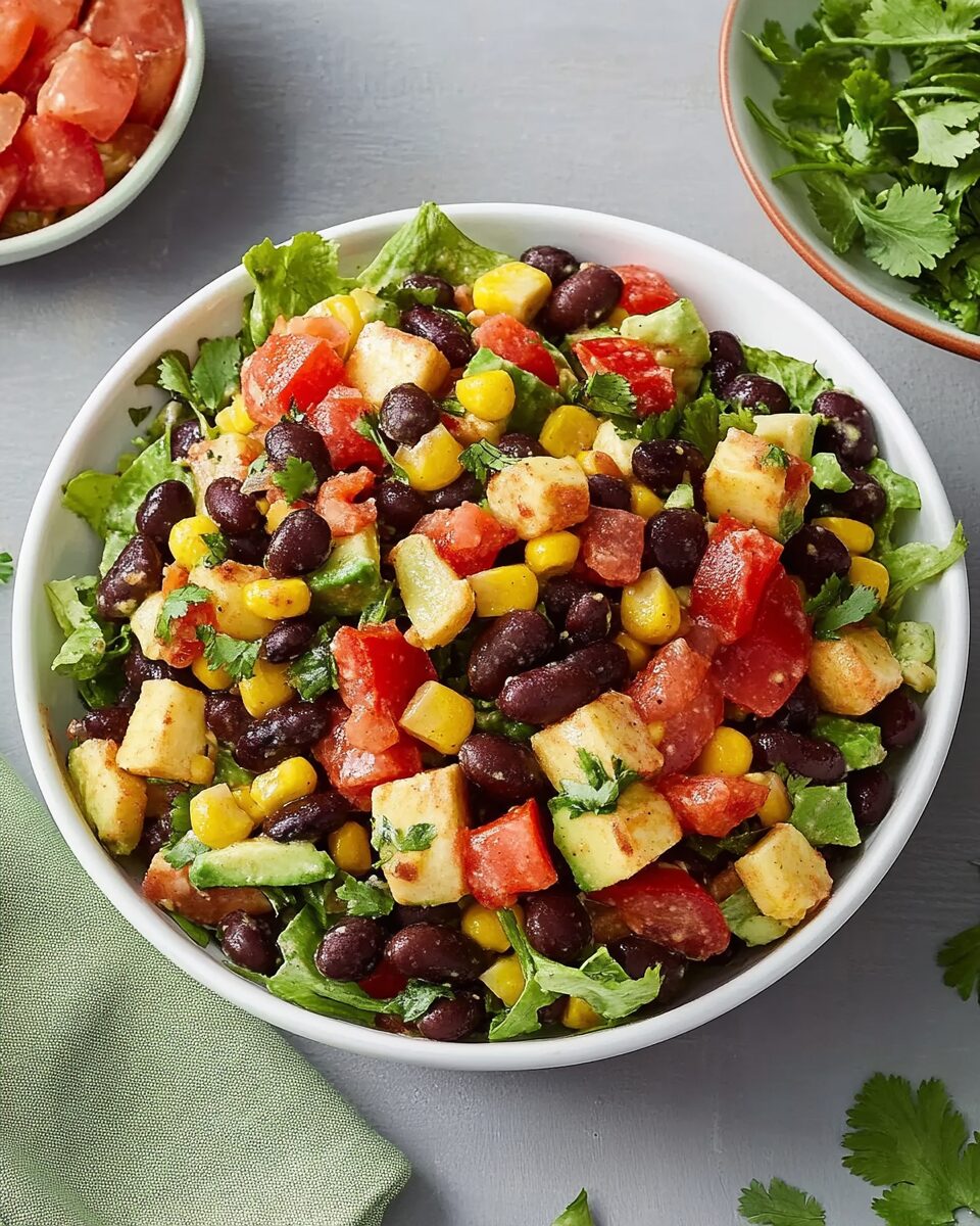 Black Bean and Corn Fiesta Salad