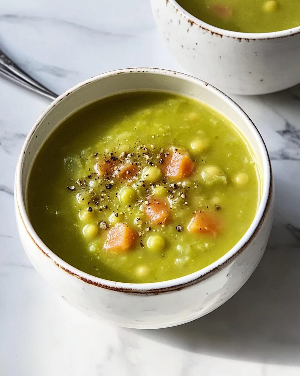 Split Pea Soup with Ham Bone