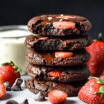 Chocolate Strawberry Cookies