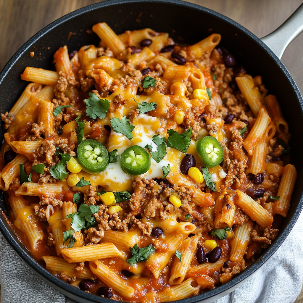 Taco Pasta Skillet