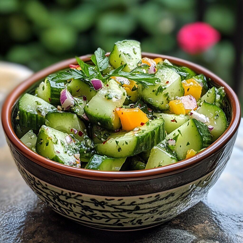 Mom's Cucumber Salad