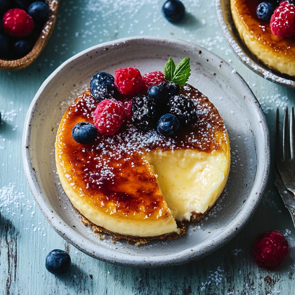 Simple Crème Brûlée Dessert