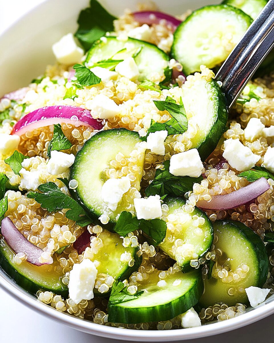 Cucumber Quinoa Salad