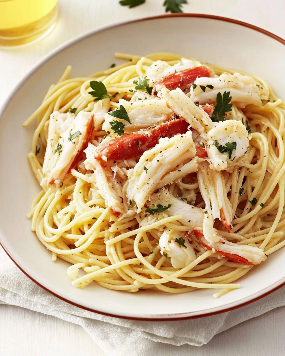 Spicy Crab Spaghetti