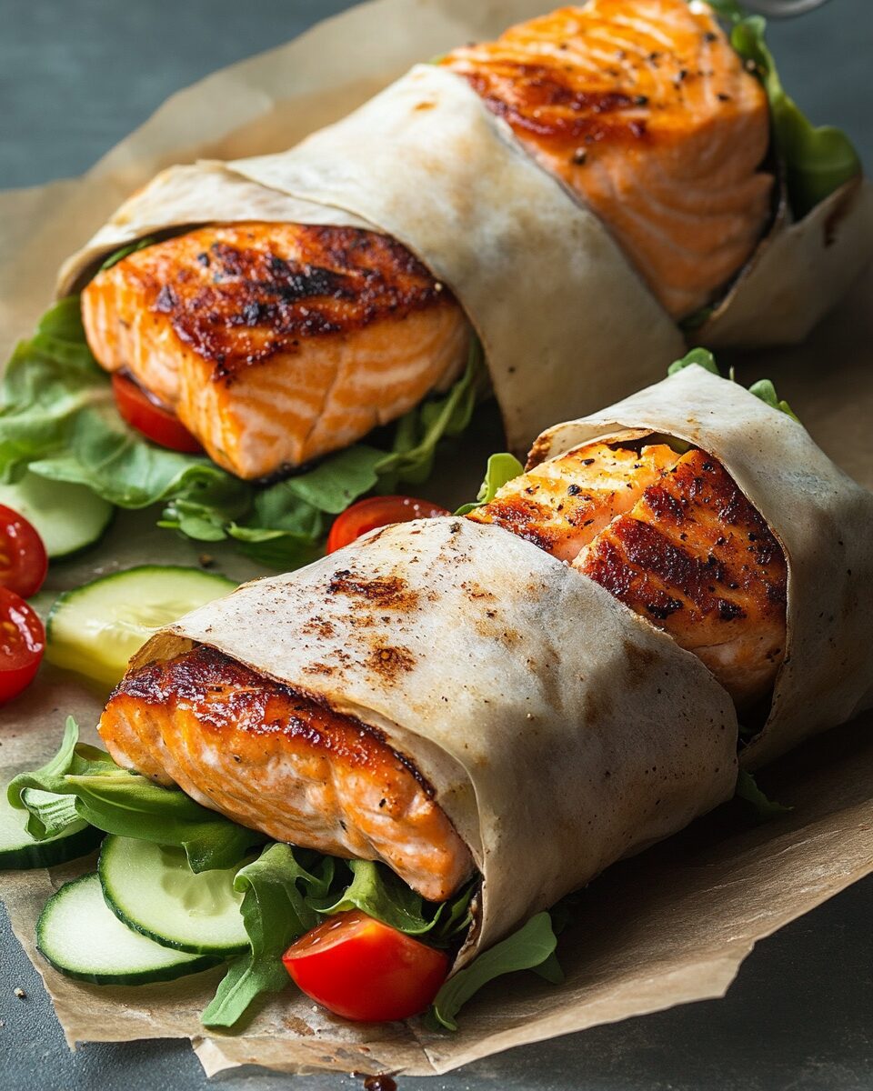 Wrapped Salmon