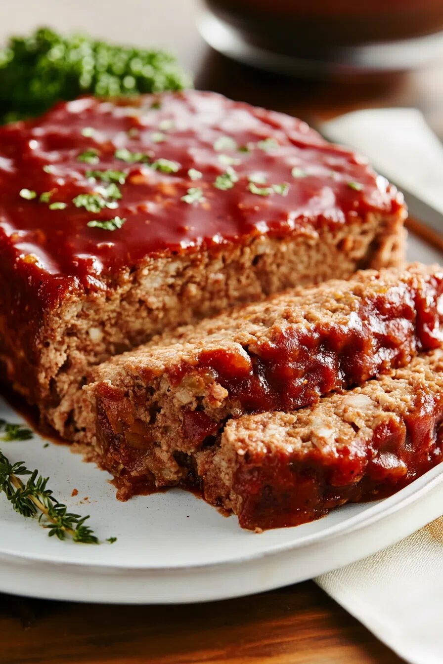 Cracker Barrel Style Classic Meatloaf