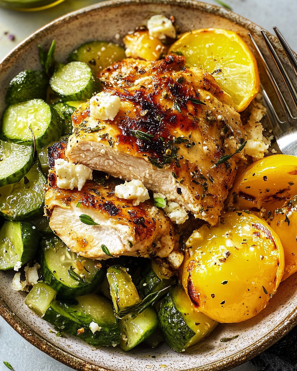 Garlicky Greek Chicken