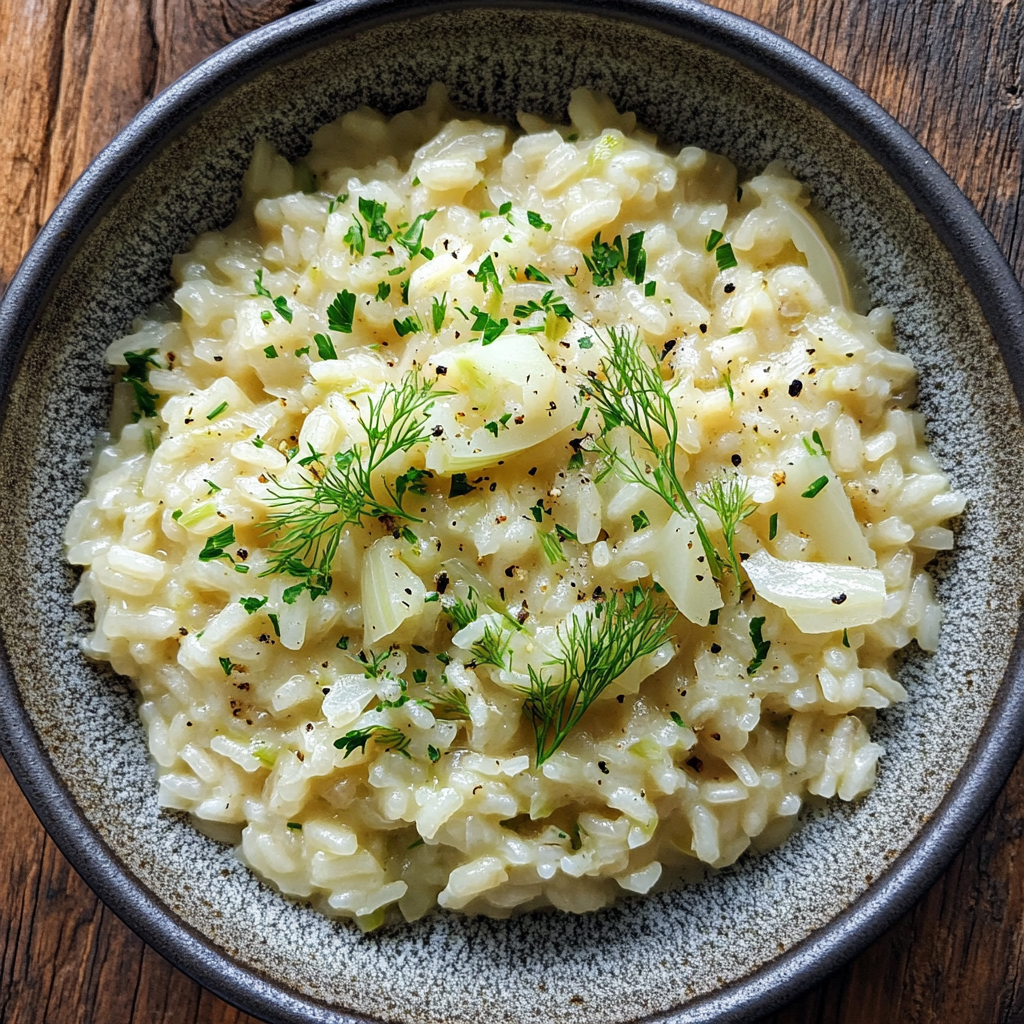 Fennel Risotto