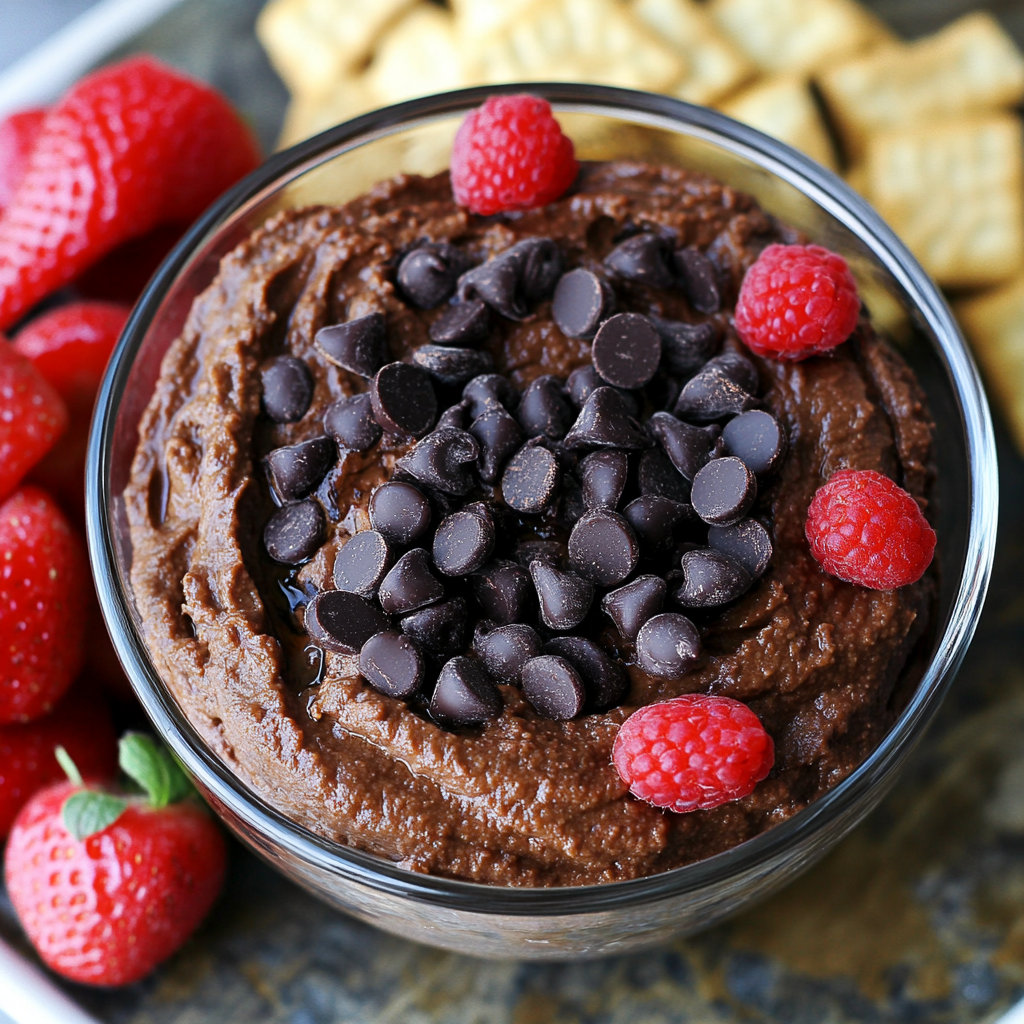Clean-Eating Brownie Batter Hummus