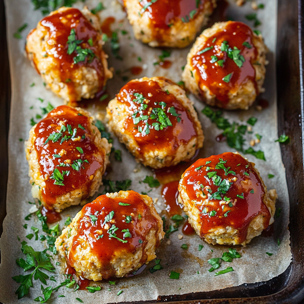 Mini Chicken Meatloaf