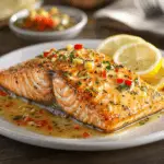 Texas Roadhouse Style Baked Salmon