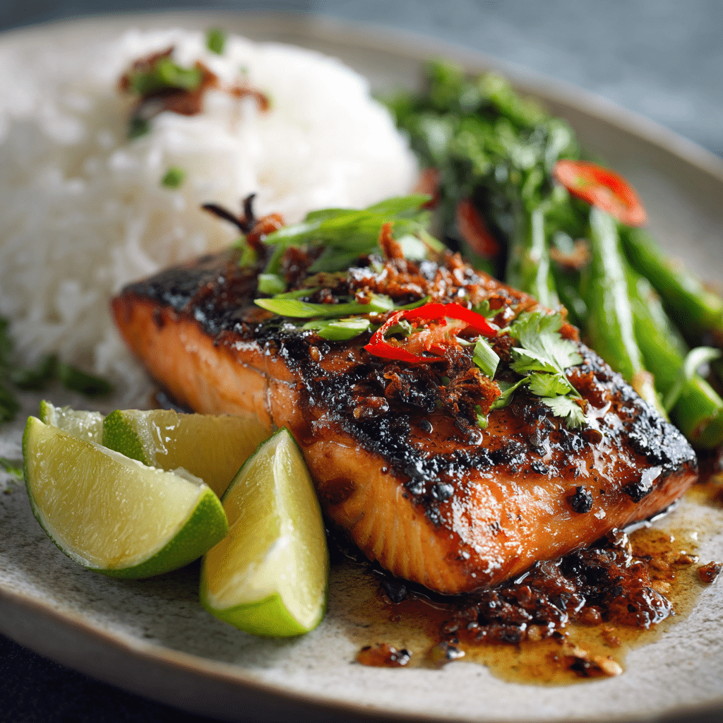 Asian Grilled Salmon