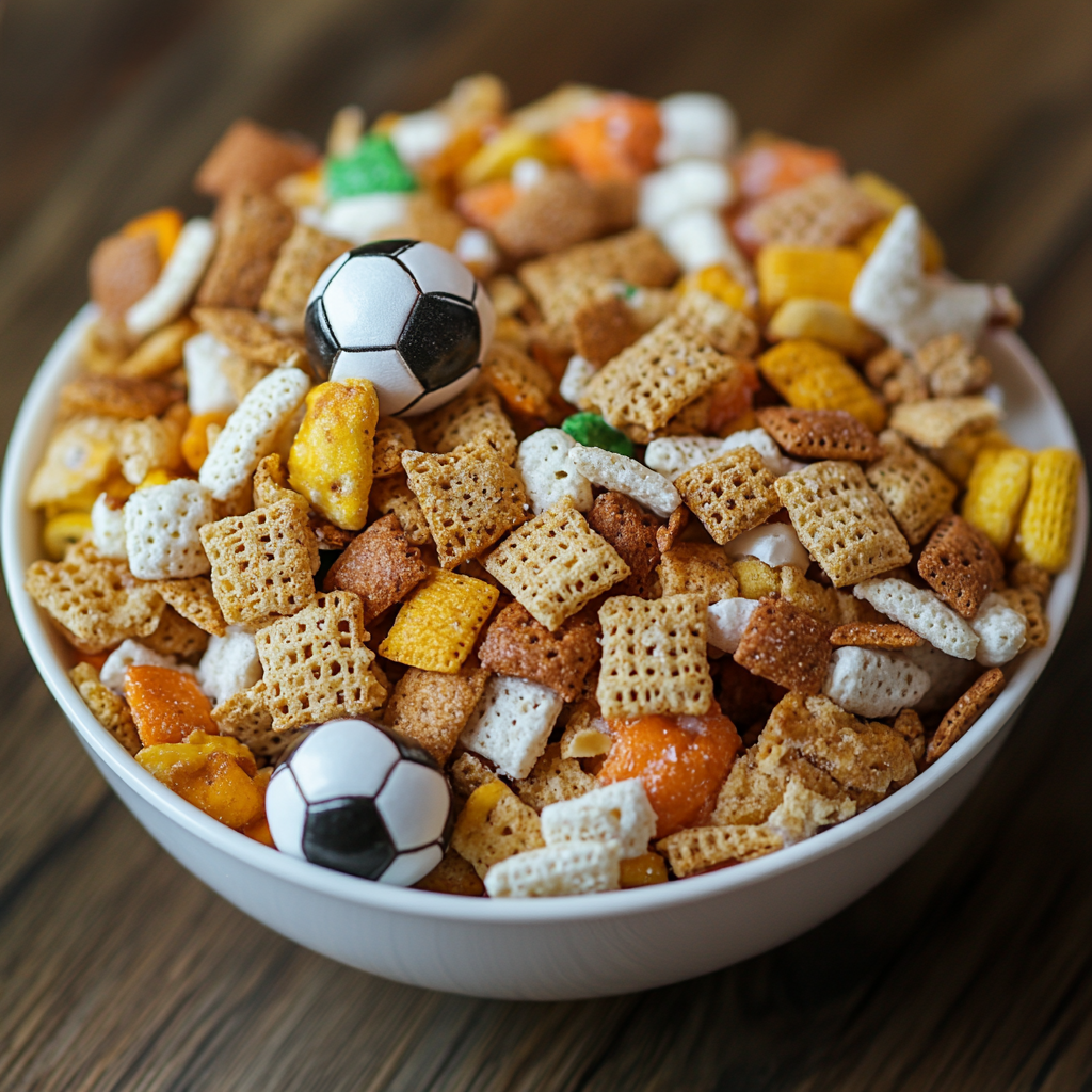 Soccer Chex Mix