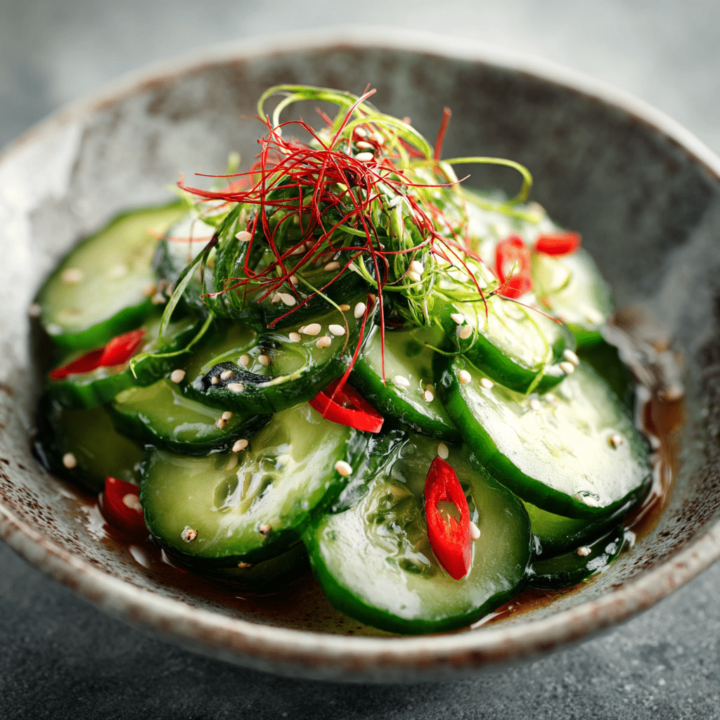 Sunomono (Japanese Cucumber Salad)