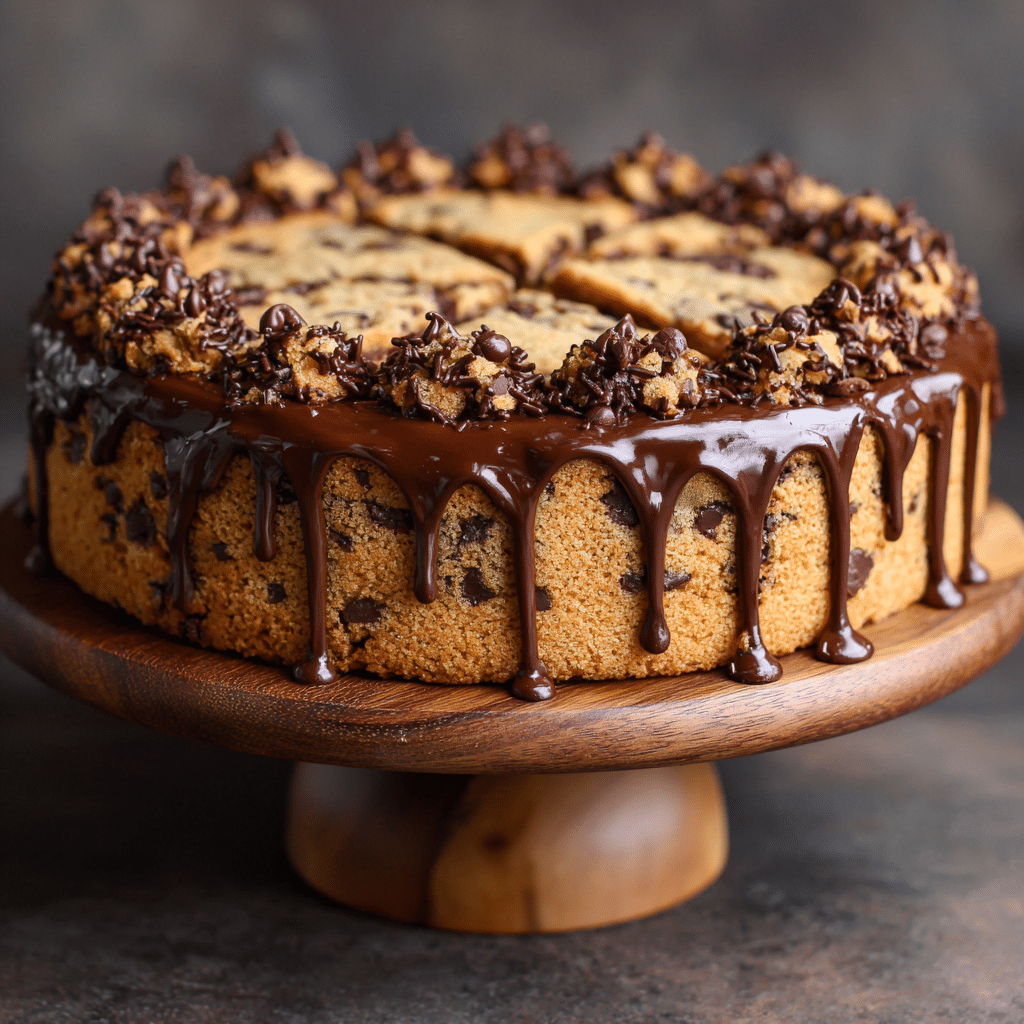Chocolate Chip Cookie Cake