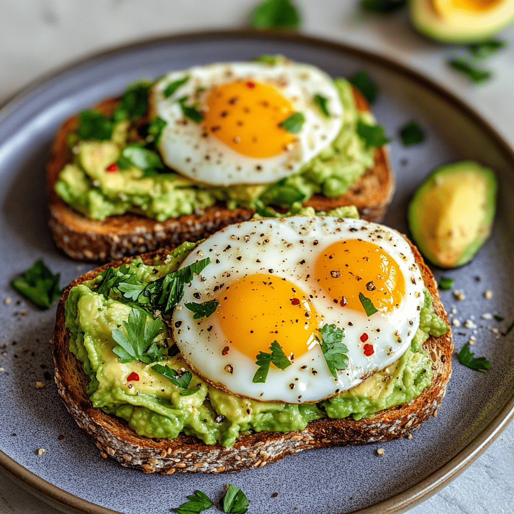 Avocado Toast with Eggs