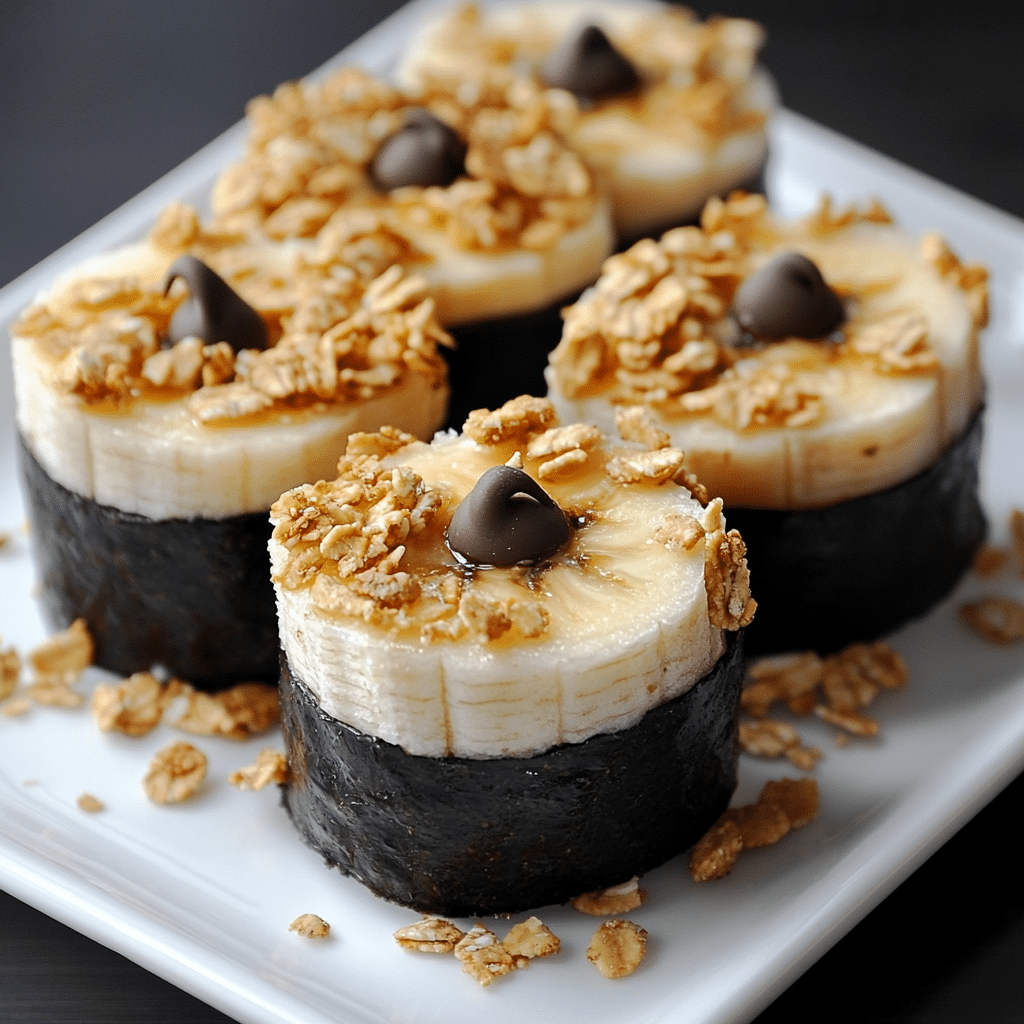 Banana Sushi Bites