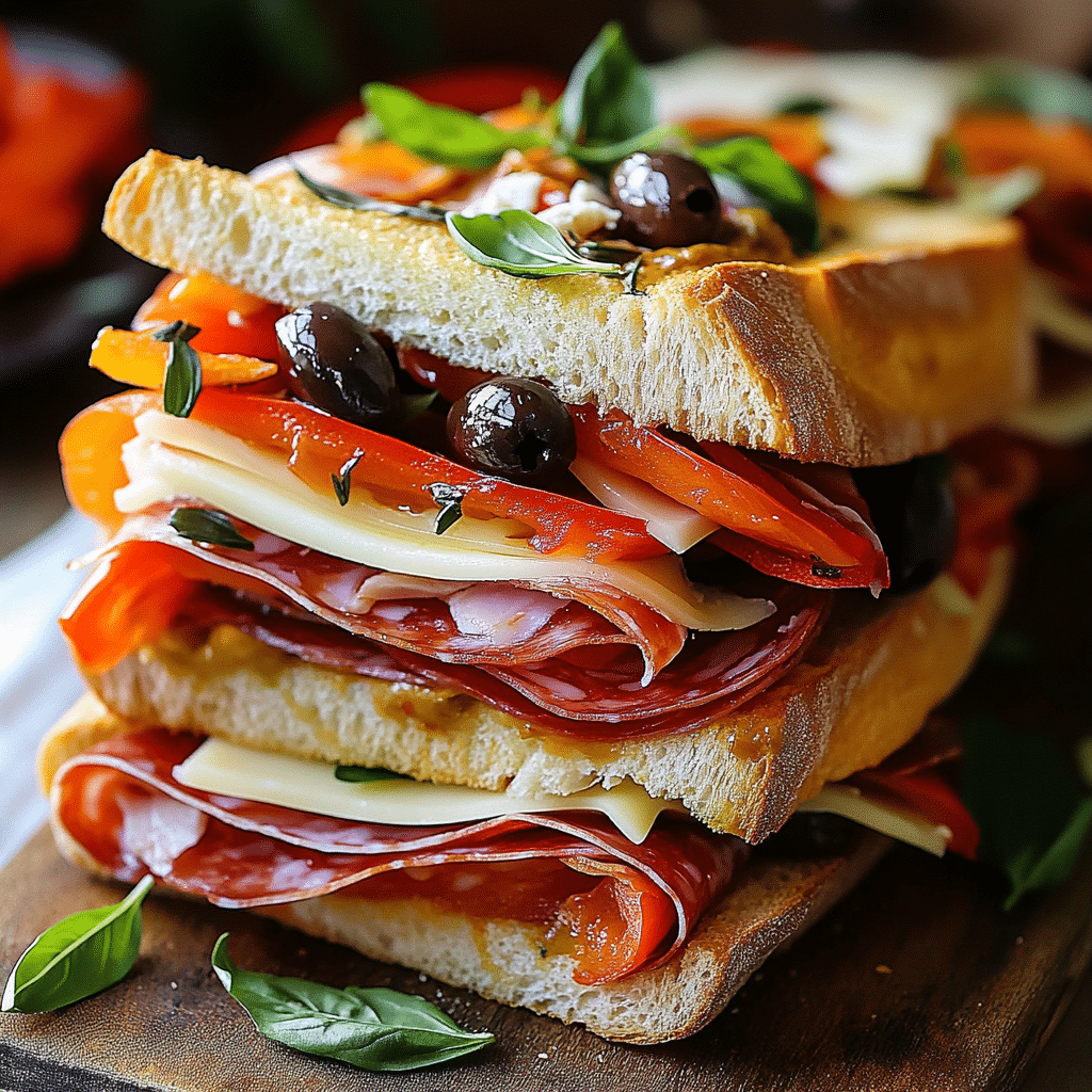 Italian Picnic Sandwiches
