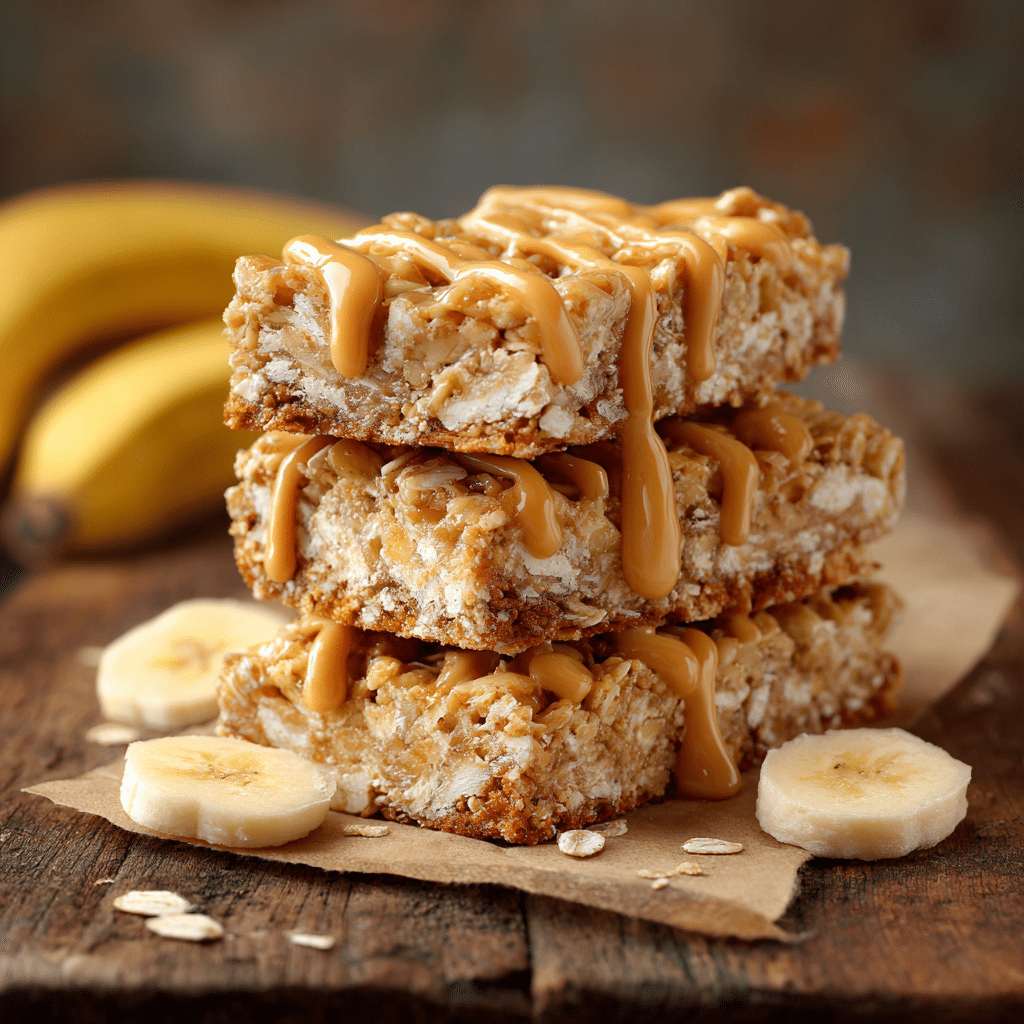 Grab & Go Chewy Banana Cereal Bars
