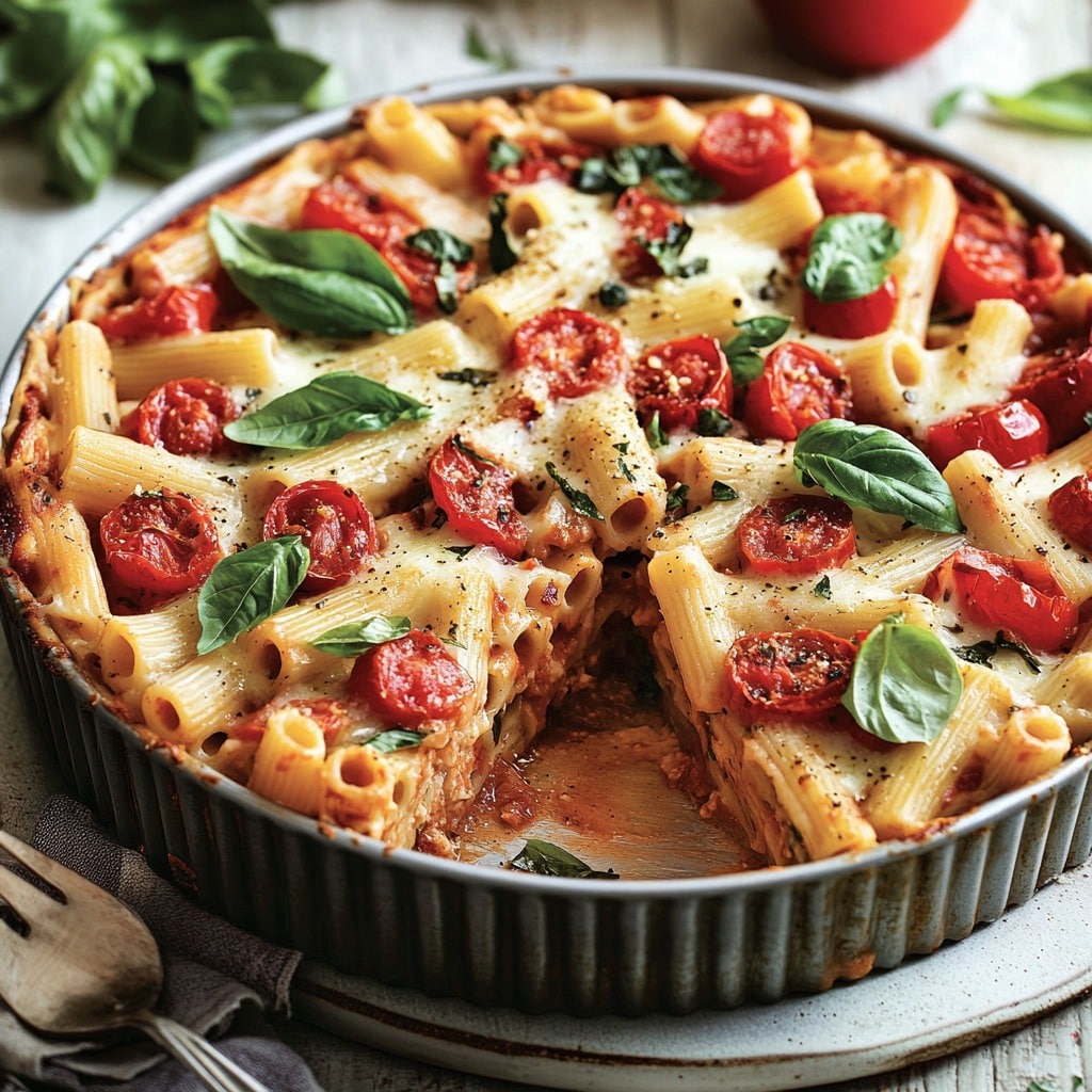 Rustic Rigatoni Pie