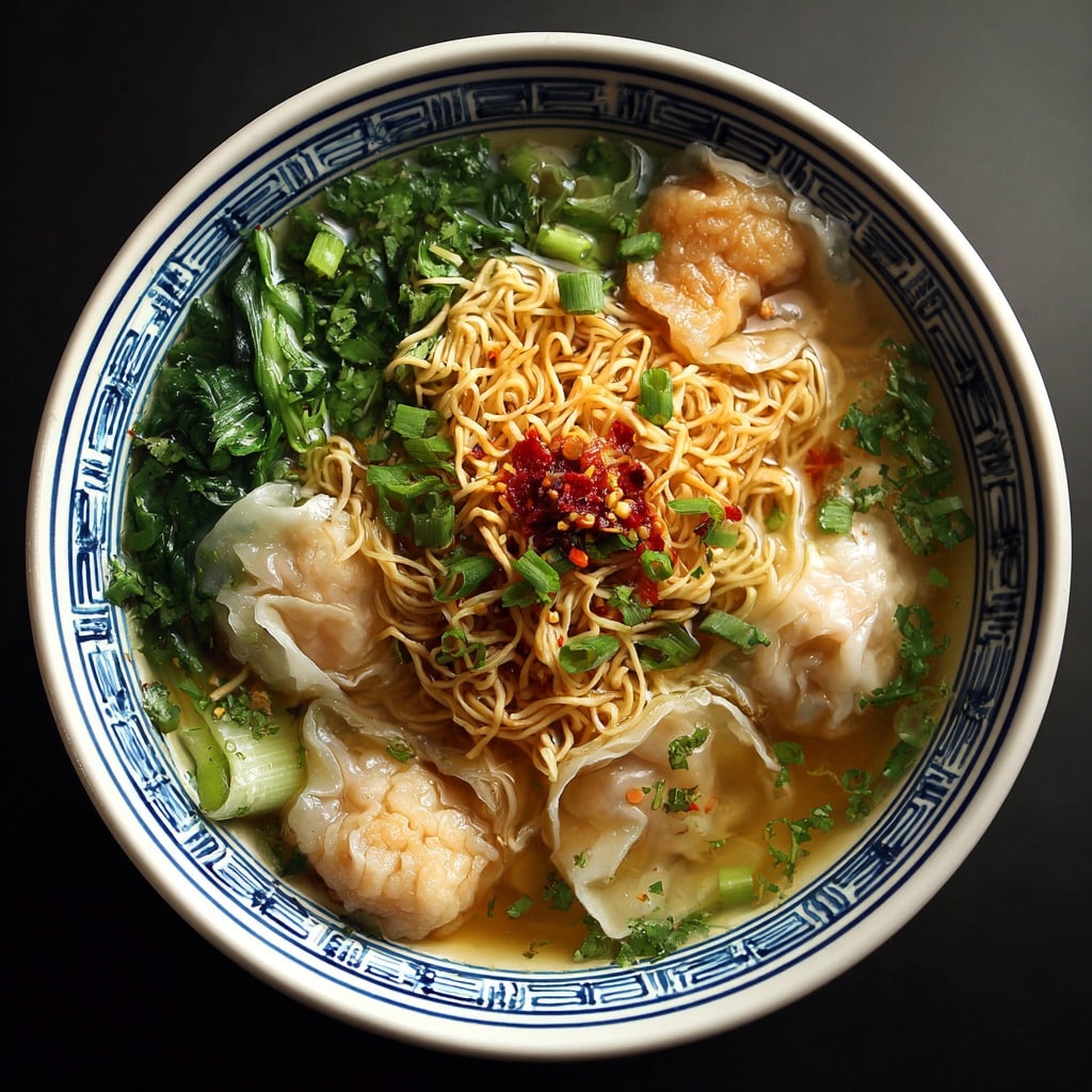 Wonton Noodle Soup