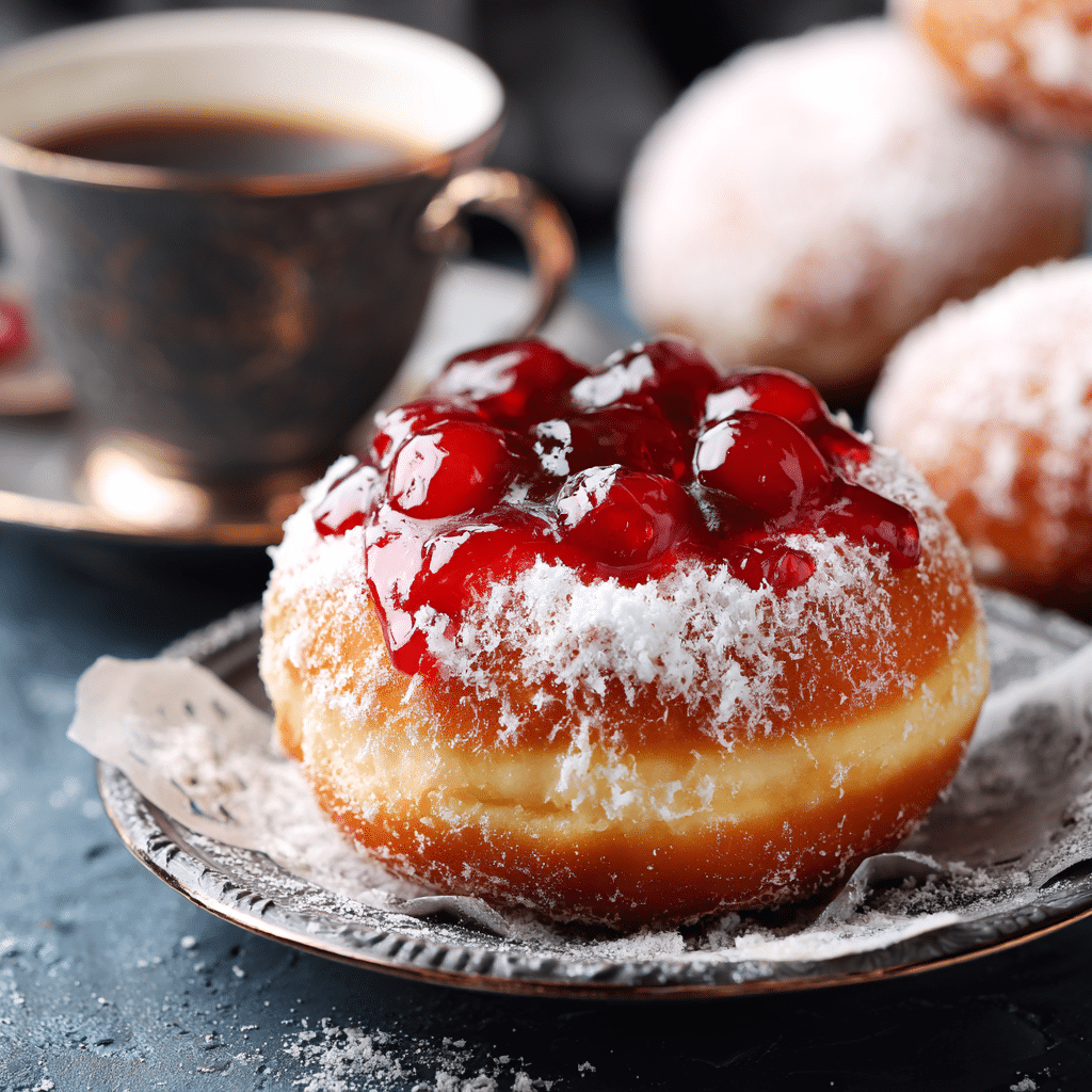 Jelly Donut Breakfast Bake