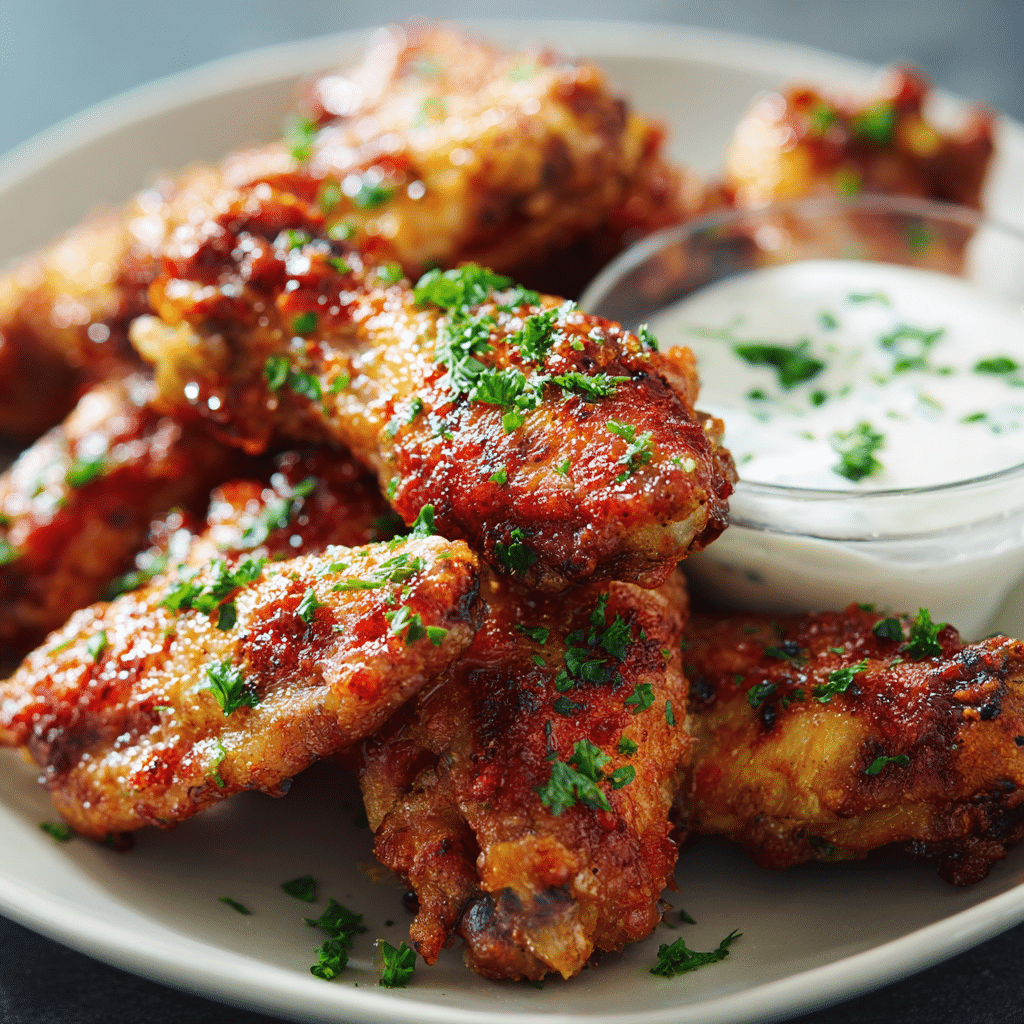 Crispy Baked Chicken Wings