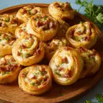 Sausage and Cream Cheese Pinwheels (Football Season Recipe)