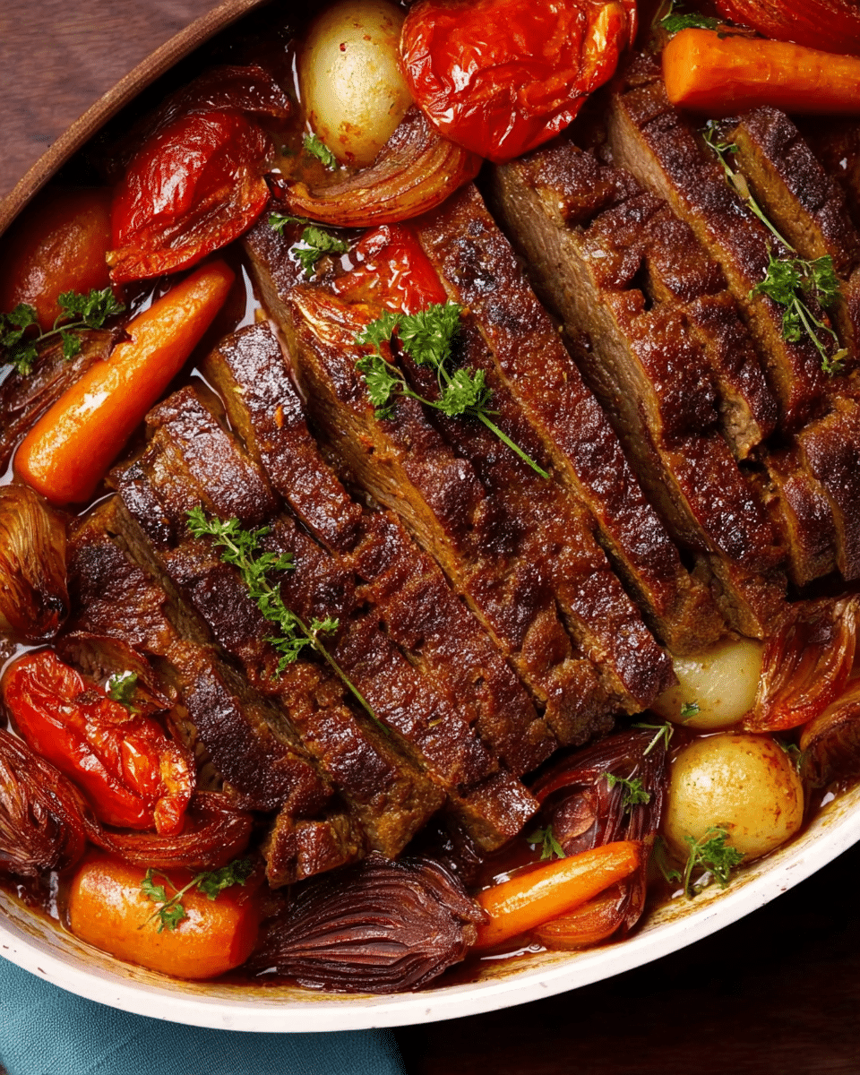 Braised Brisket: Perfect for Your Rosh Hashanah Celebration