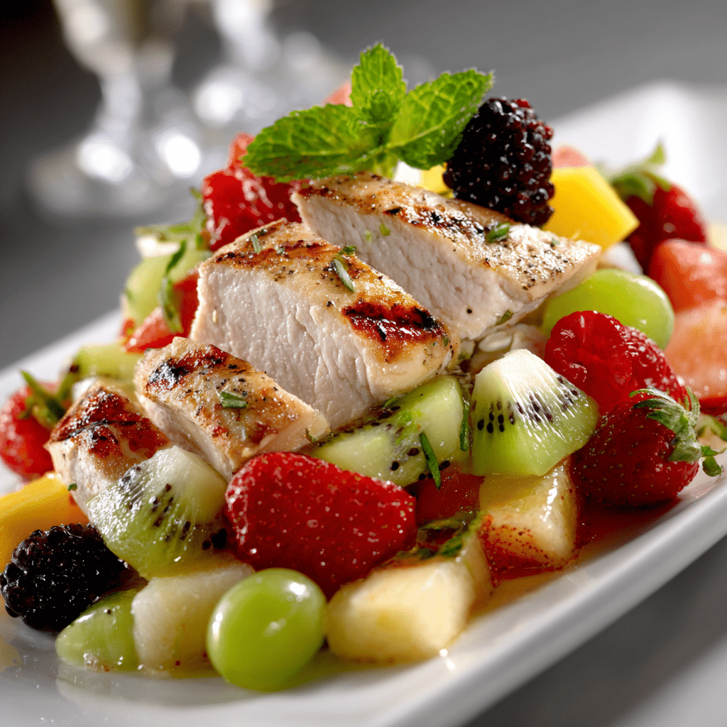 Chicken Fruit Salad - Back to School Lunch Idea!