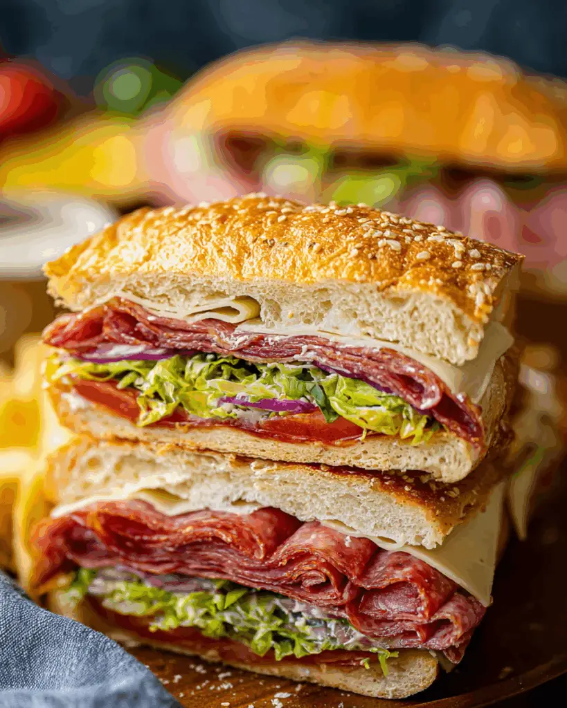 Viral Italian Grinder Sandwich - Back to School Favorite!