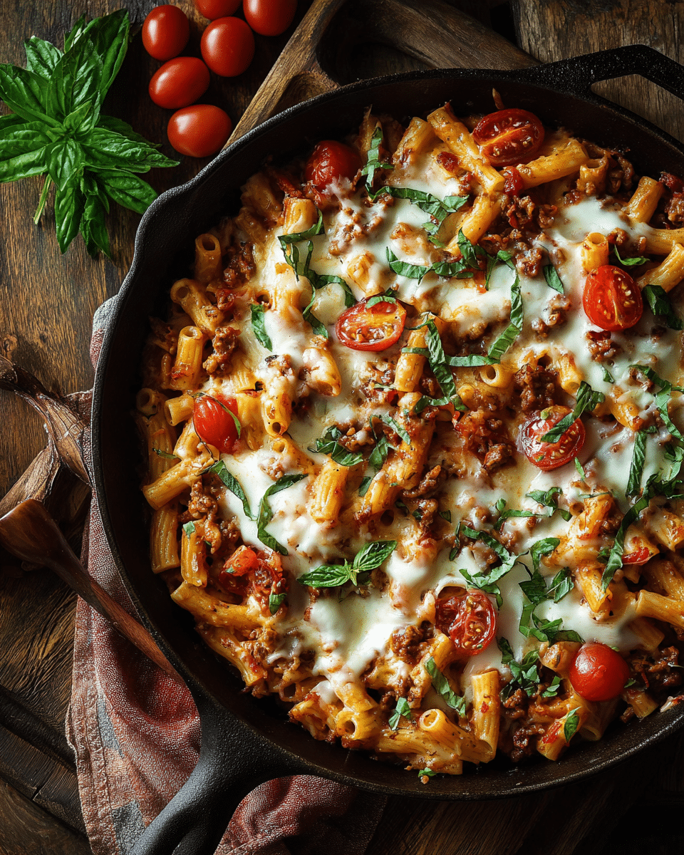 Easy Back to School Baked Ziti