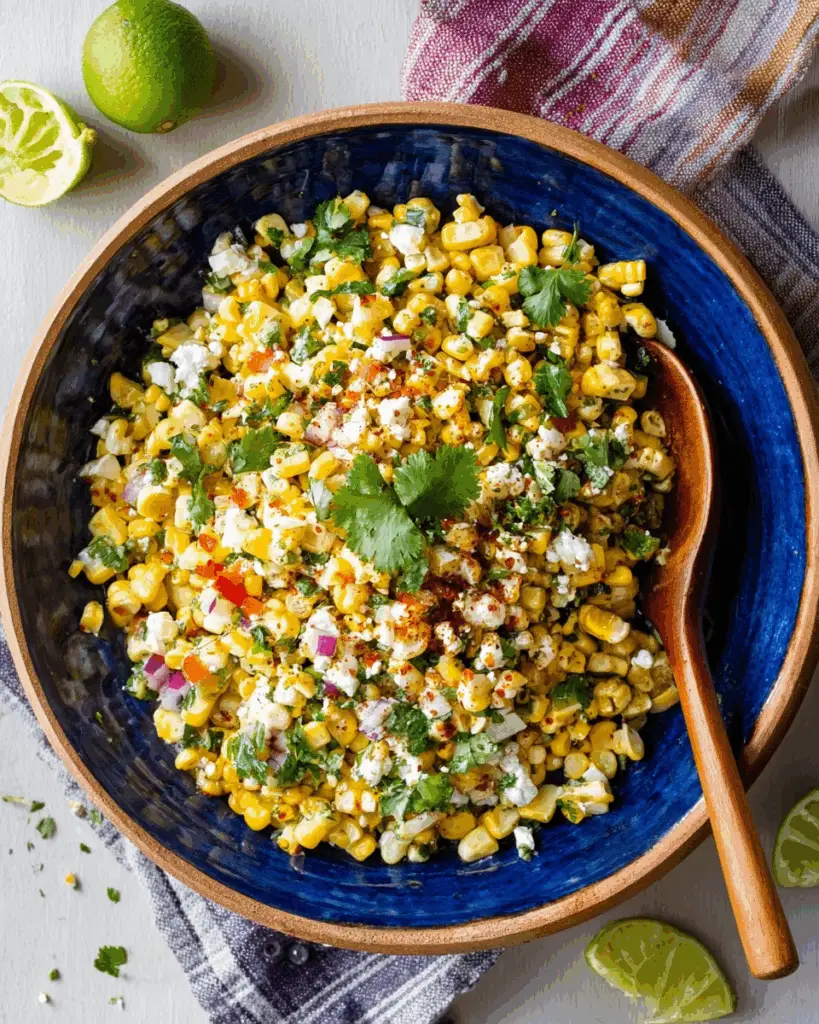 Spicy and Creamy Perfect: Mexican Corn Salad for Mexican Independence Day