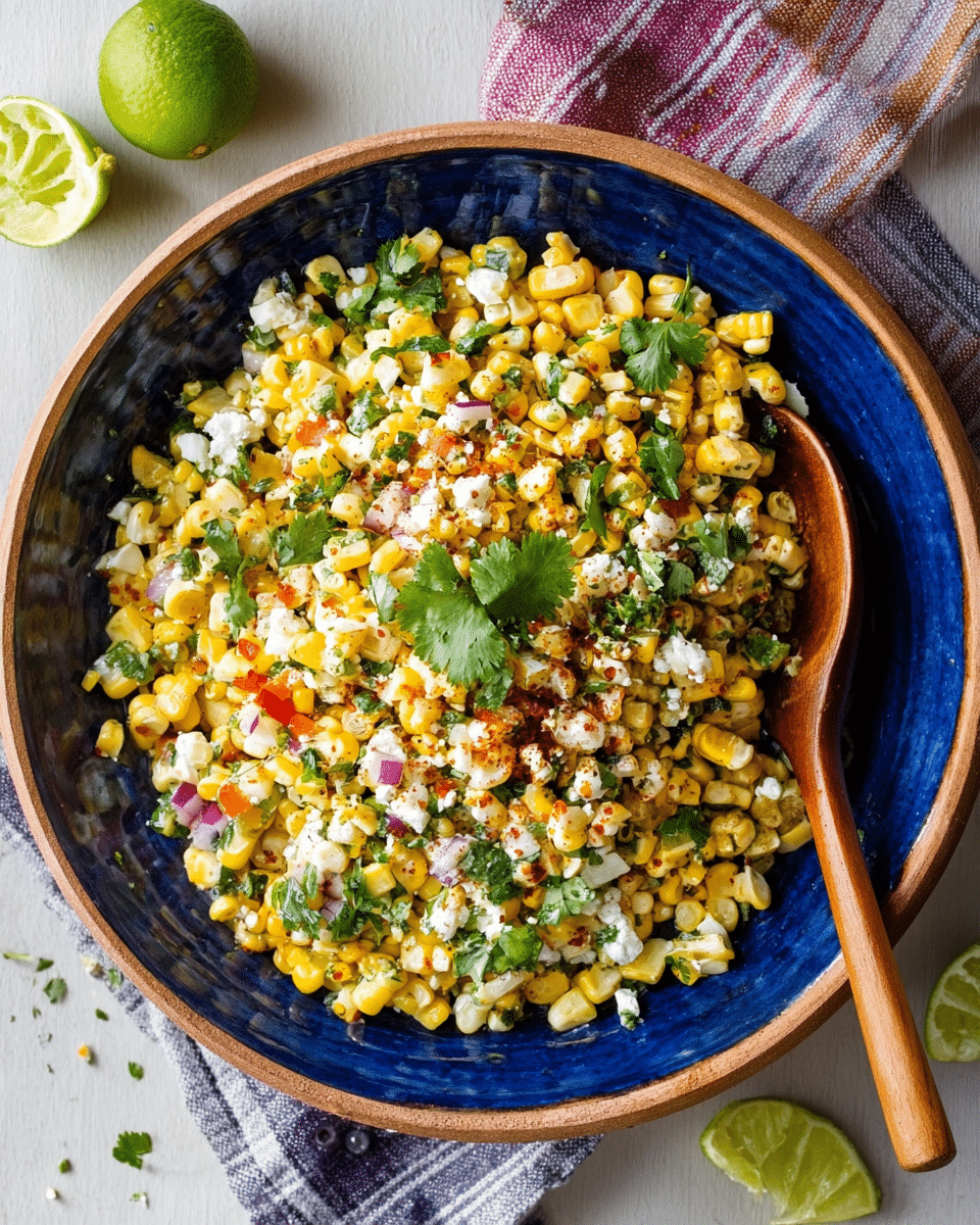 Spicy and Creamy Perfect: Mexican Corn Salad for Mexican Independence Day