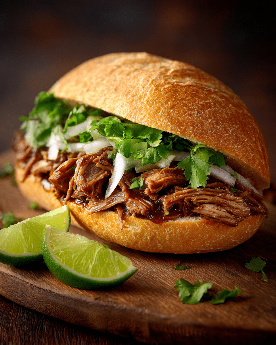 Mojo-Braised Pork Cubano Sandwiches Perfect for Football Season