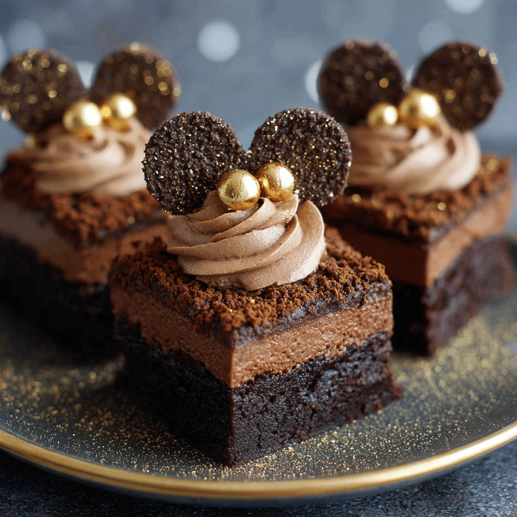 Chocolate Mousse Brownies