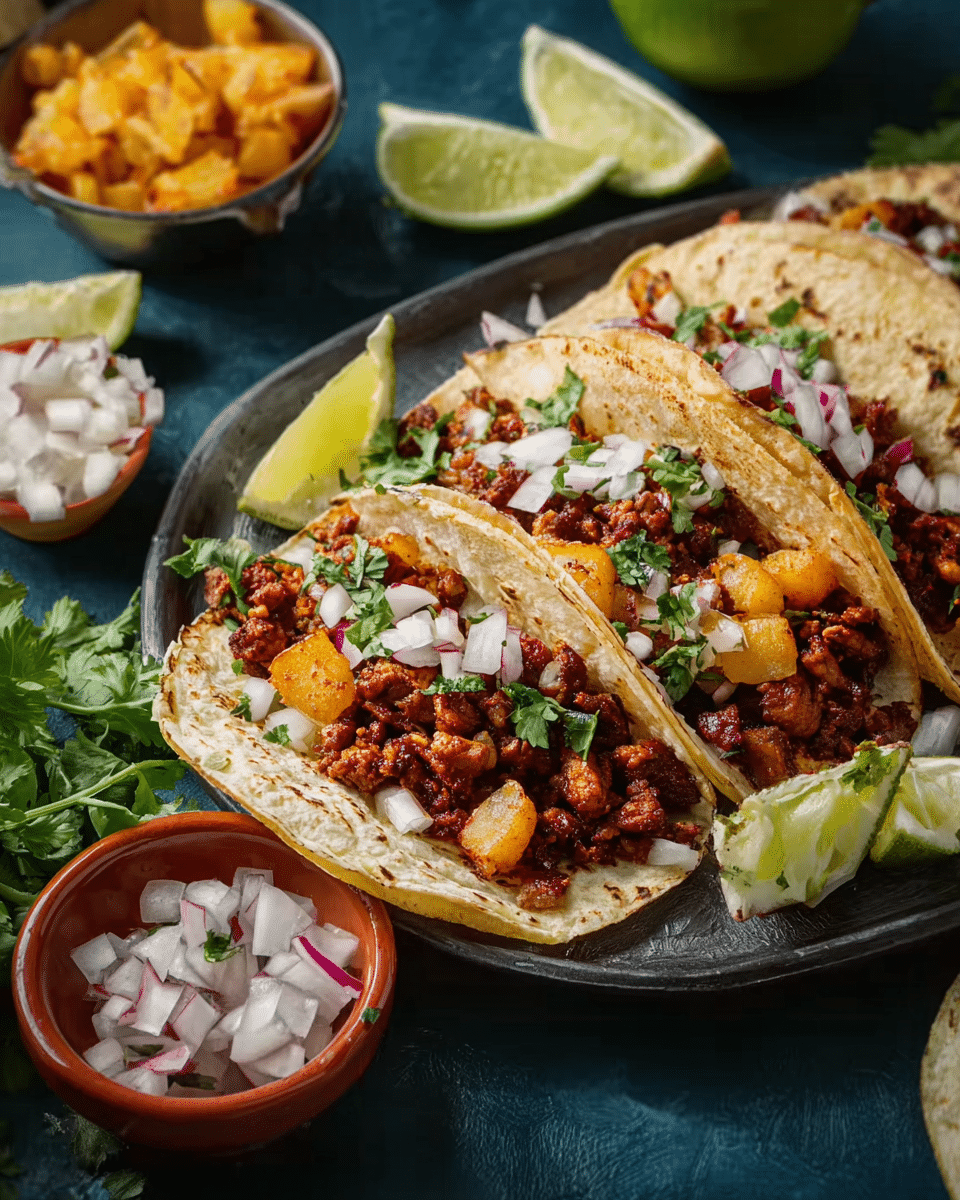Tacos al Pastor: Perfect for Celebration of Mexican Heritage