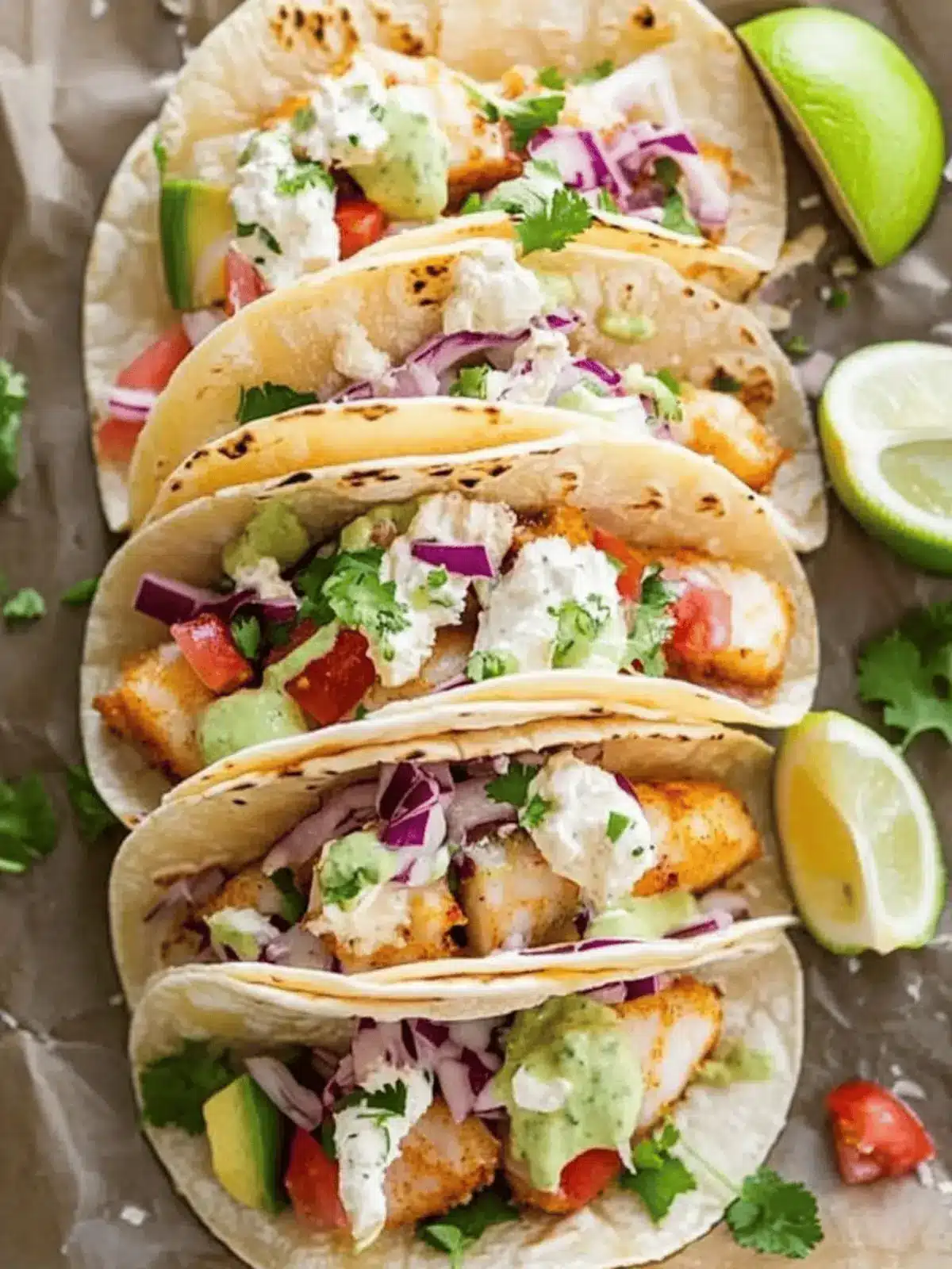 Fish Tacos Recipe with Best Fish Taco Sauce!