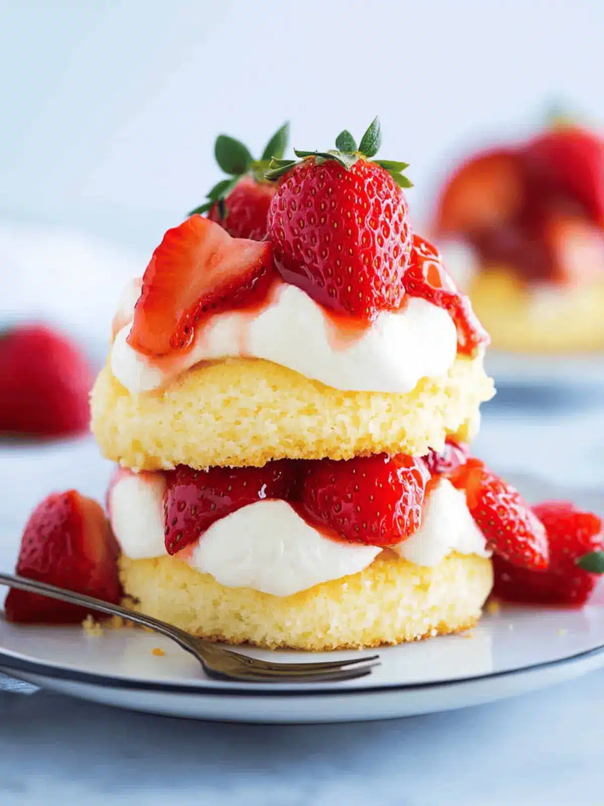 Perfect Strawberry Shortcake
