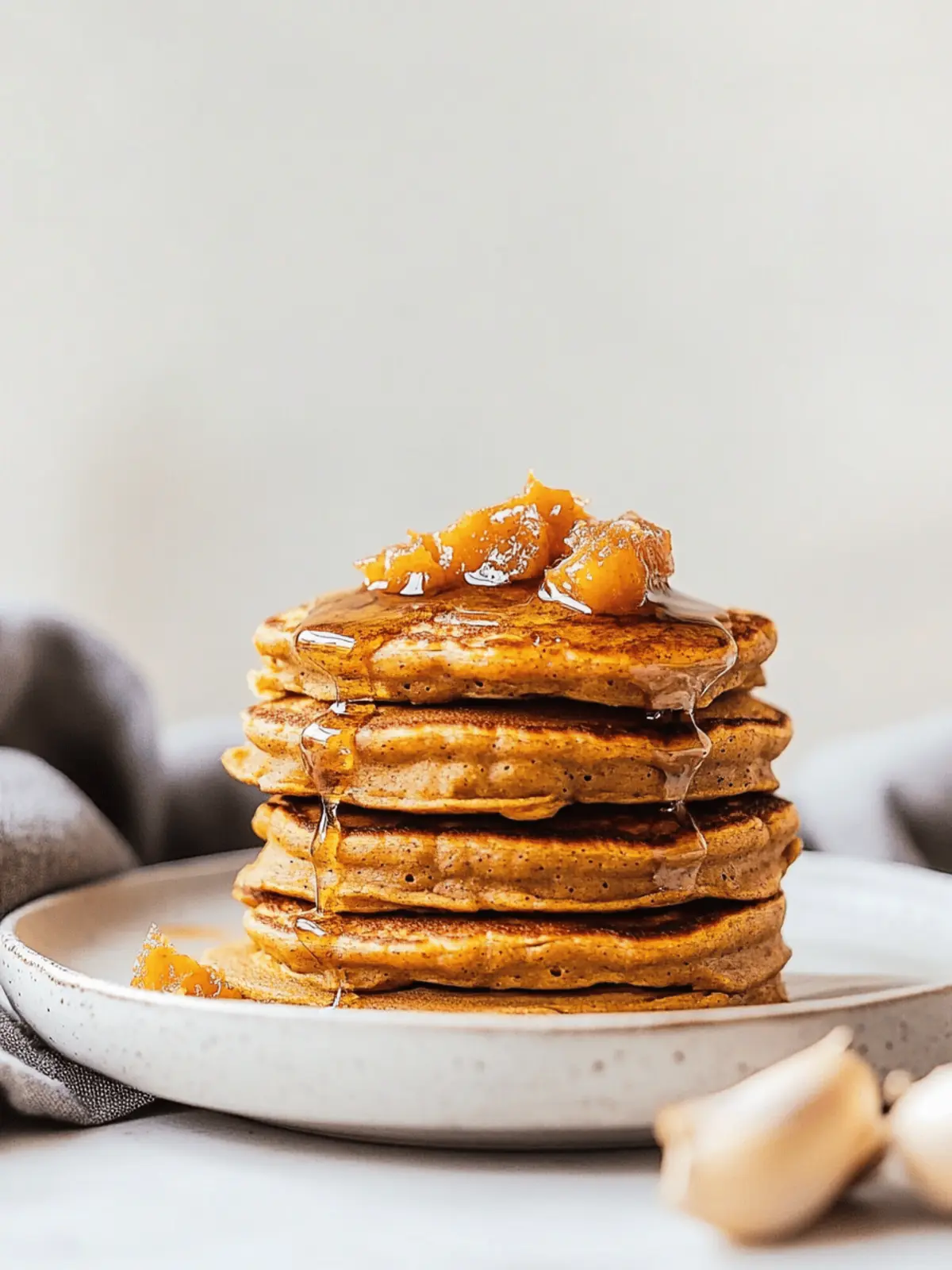Buckwheat Pumpkin Pancakes