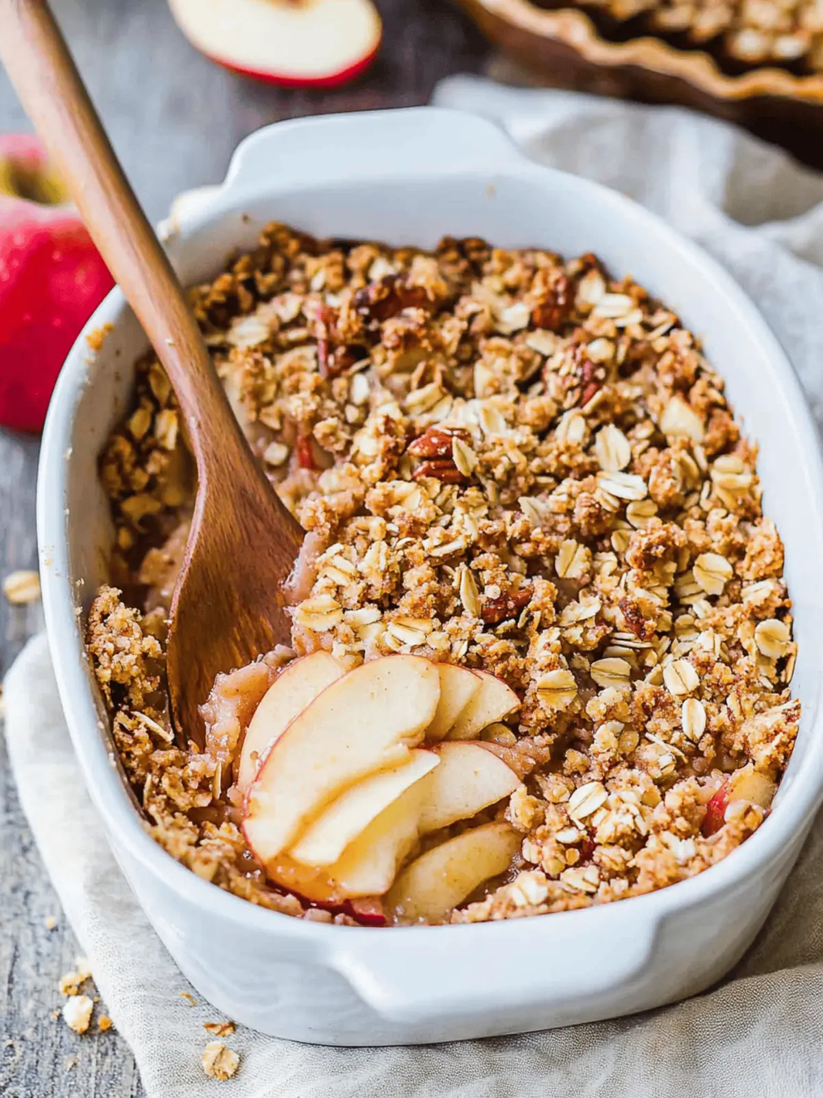 Vegan Apple Crisp