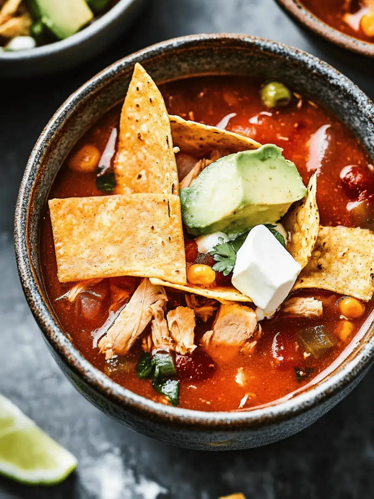 Chicken Tortilla Soup Recipe