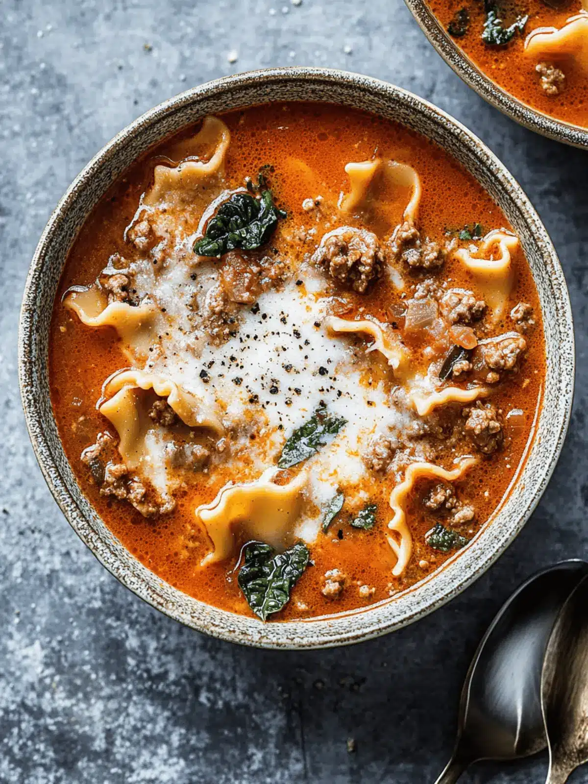 Lasagna Soup