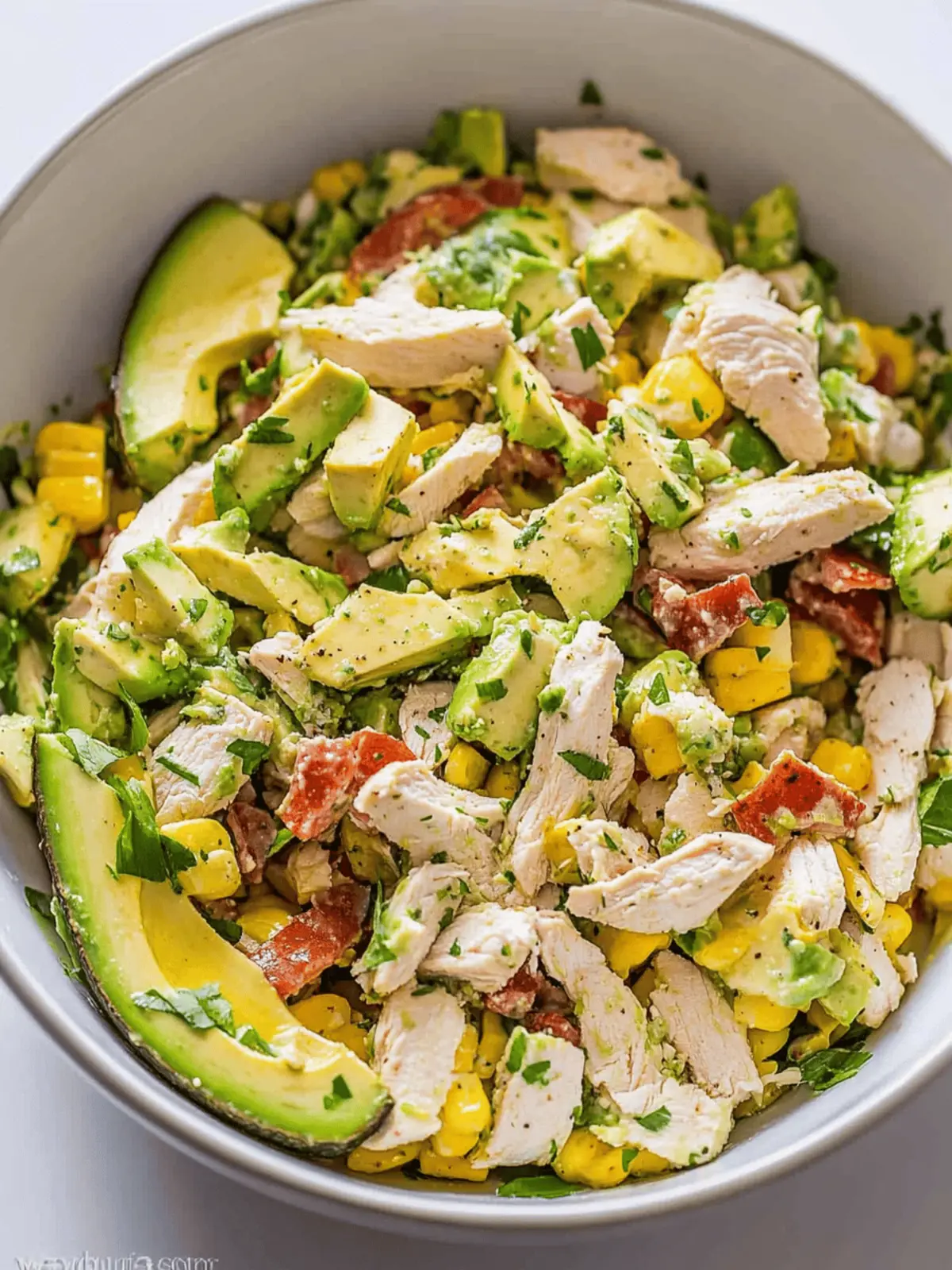 Avocado Chicken Salad