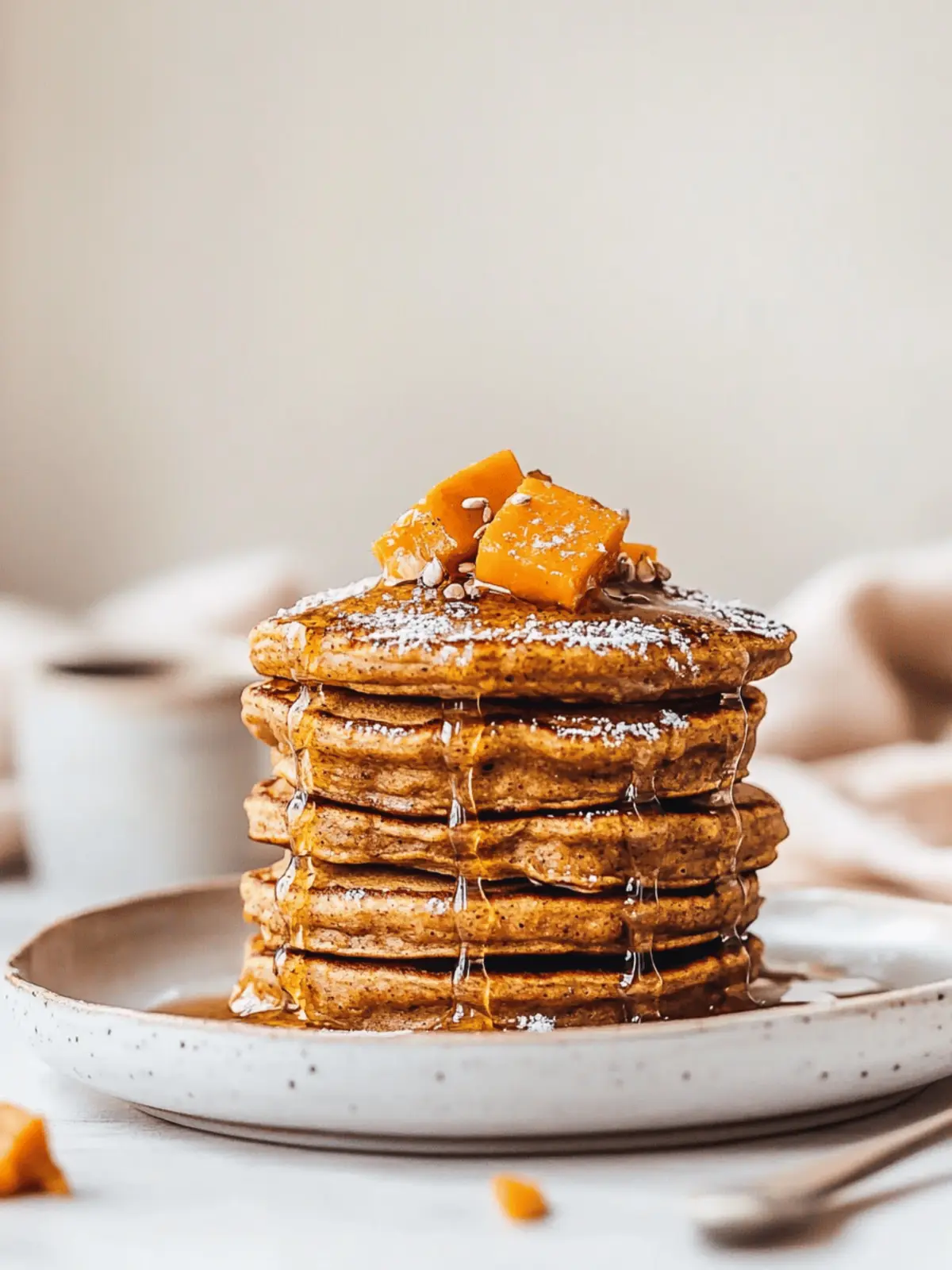 Buckwheat Pumpkin Pancakes