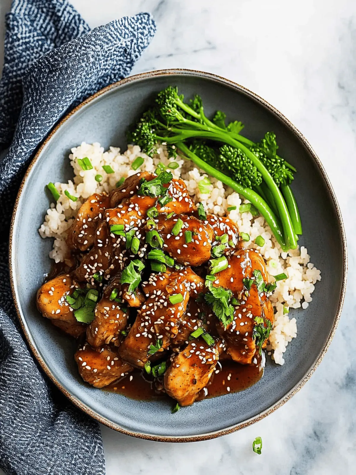 Slow Cooker Honey Garlic Chicken