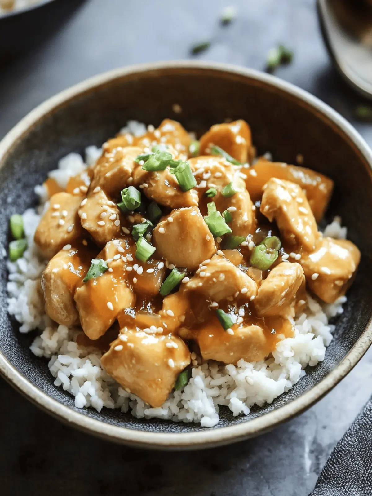 Slow Cooker Orange Chicken