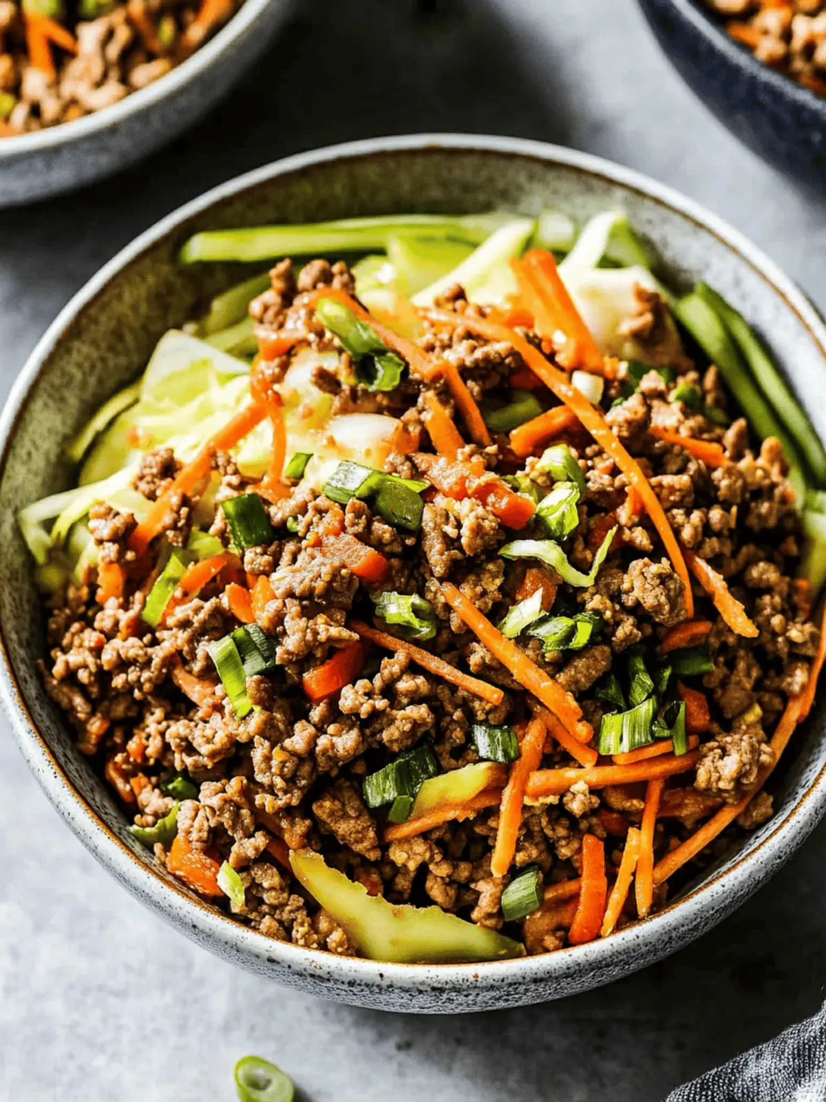 Egg Roll in a Bowl